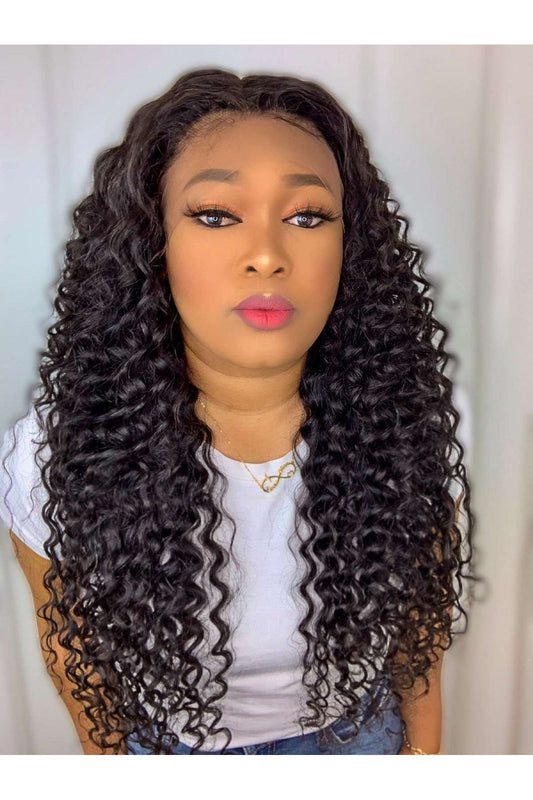 FAB DEEP WAVE LACE FRONTAL LUXURY WIG - Fab Beauty Supplies