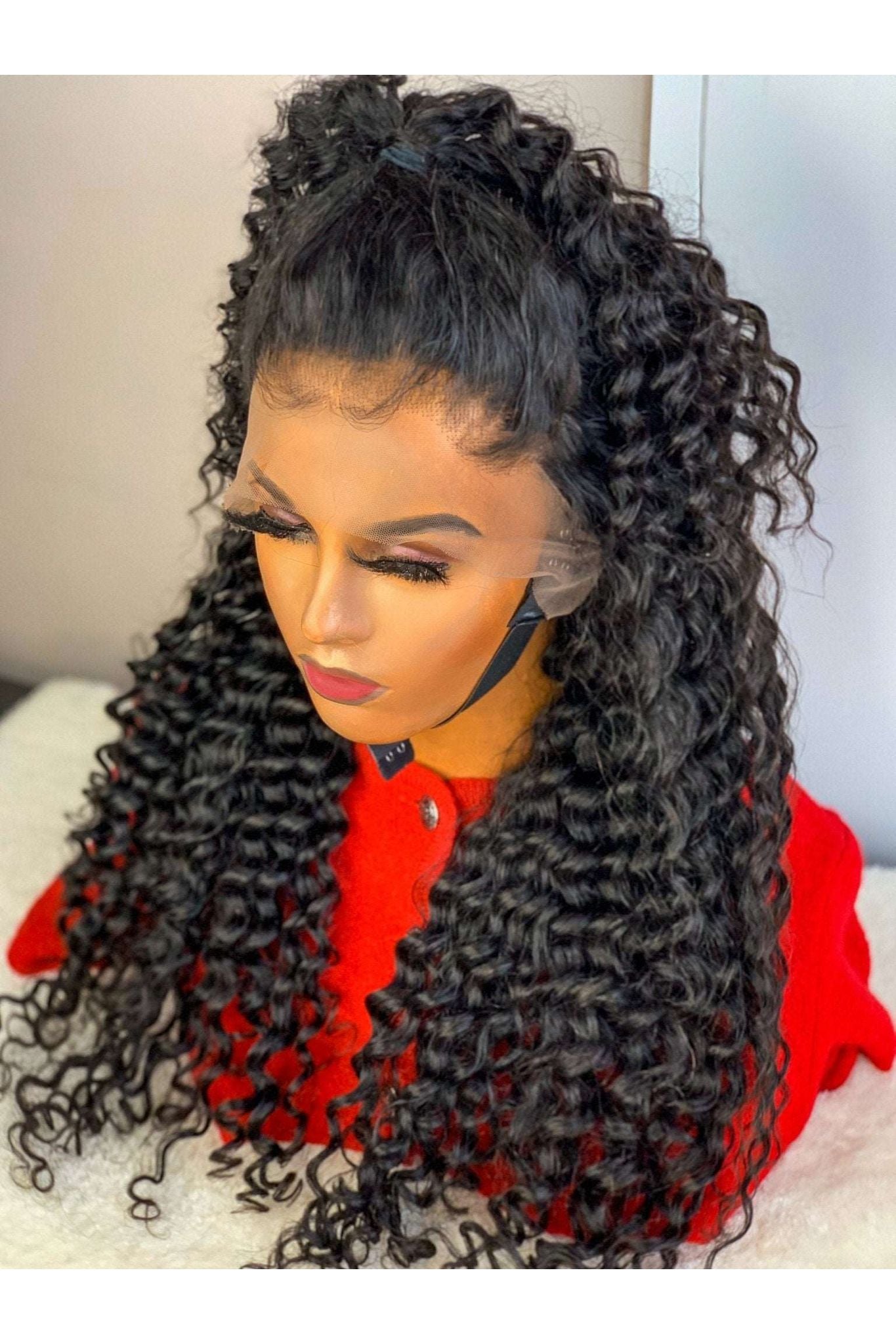 FAB DEEP WAVE LACE FRONTAL LUXURY WIG - Fab Beauty Supplies