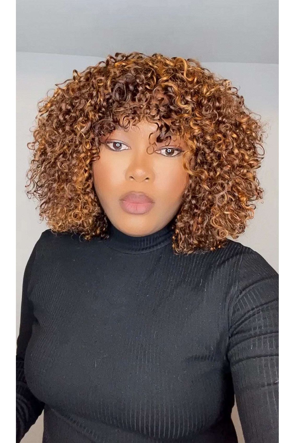 FAB DOUBLE DRAWN CANDY CURLS LUXURY WIG (HIGHLIGHTS) - Fab Beauty Supplies