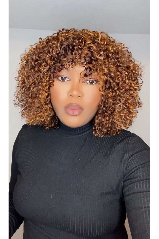FAB DOUBLE DRAWN CANDY CURLS LUXURY WIG (HIGHLIGHTS) - Fab Beauty Supplies