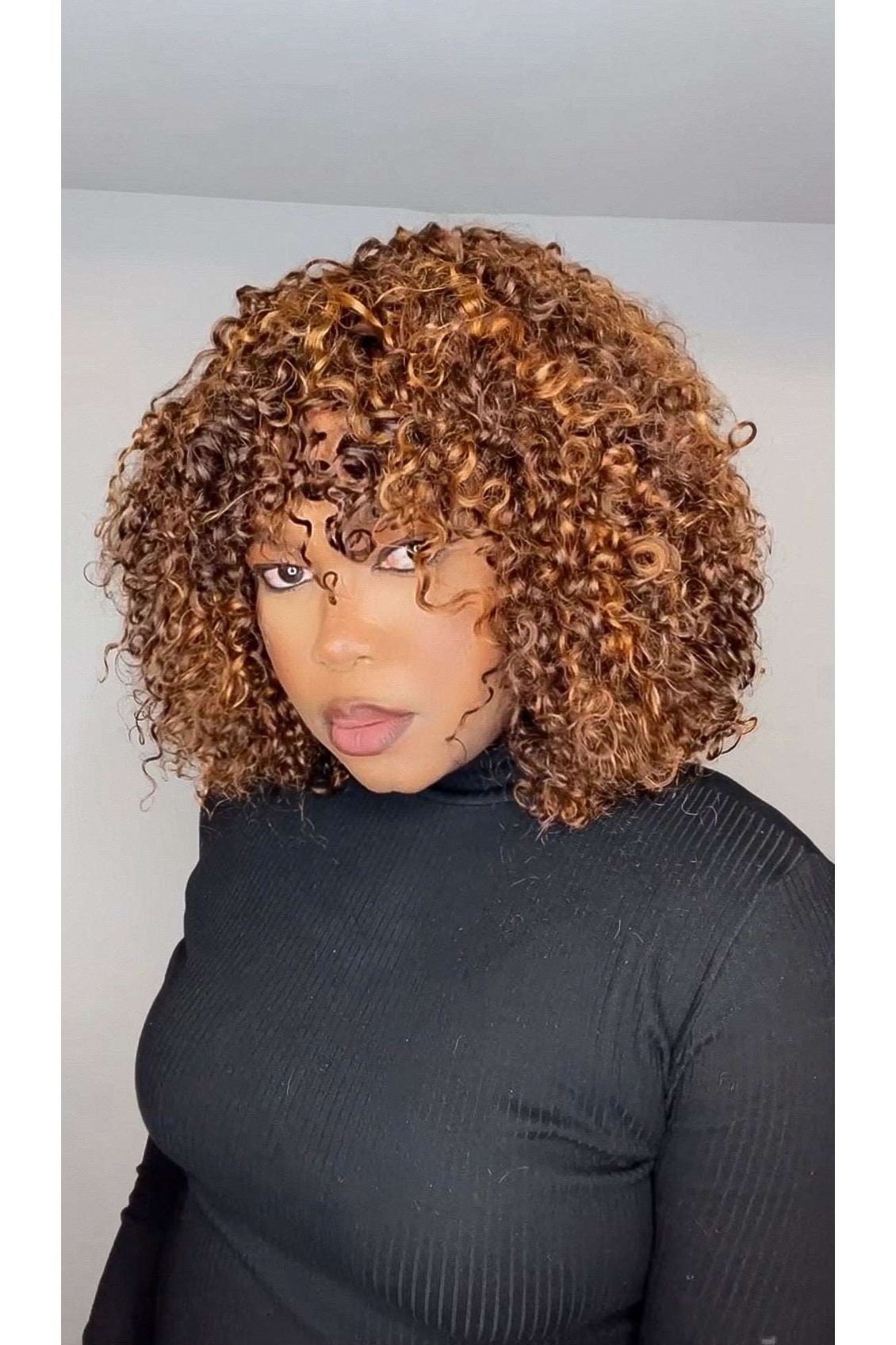 FAB DOUBLE DRAWN CANDY CURLS LUXURY WIG (HIGHLIGHTS) - Fab Beauty Supplies
