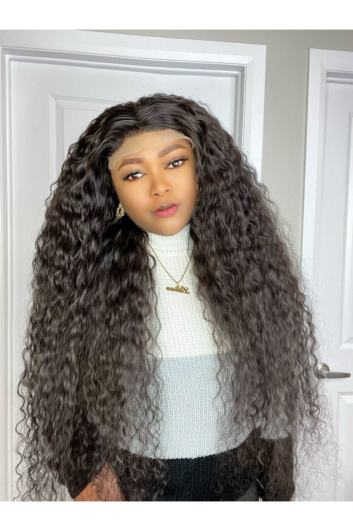 FAB DOUBLE DRAWN RAW BURMESE CURLY LUXURY WIG - Fab Beauty Supplies