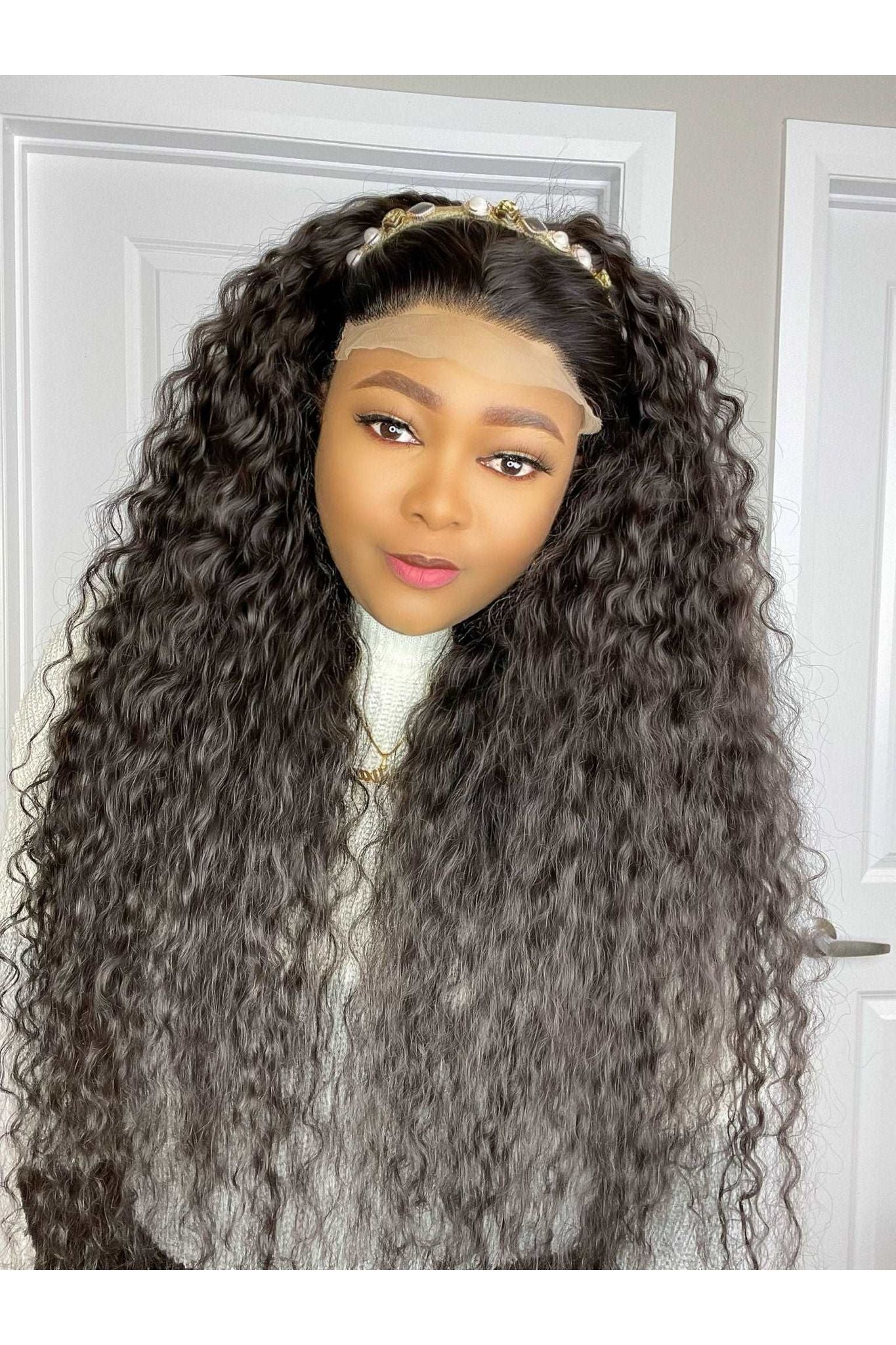 FAB DOUBLE DRAWN RAW BURMESE CURLY LUXURY WIG - Fab Beauty Supplies