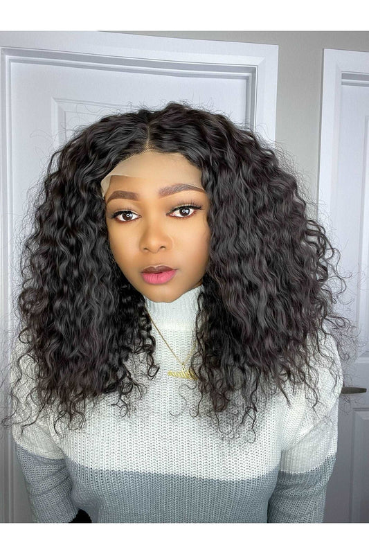 FAB DOUBLE DRAWN RAW BURMESE CURLY LUXURY WIG - Fab Beauty Supplies
