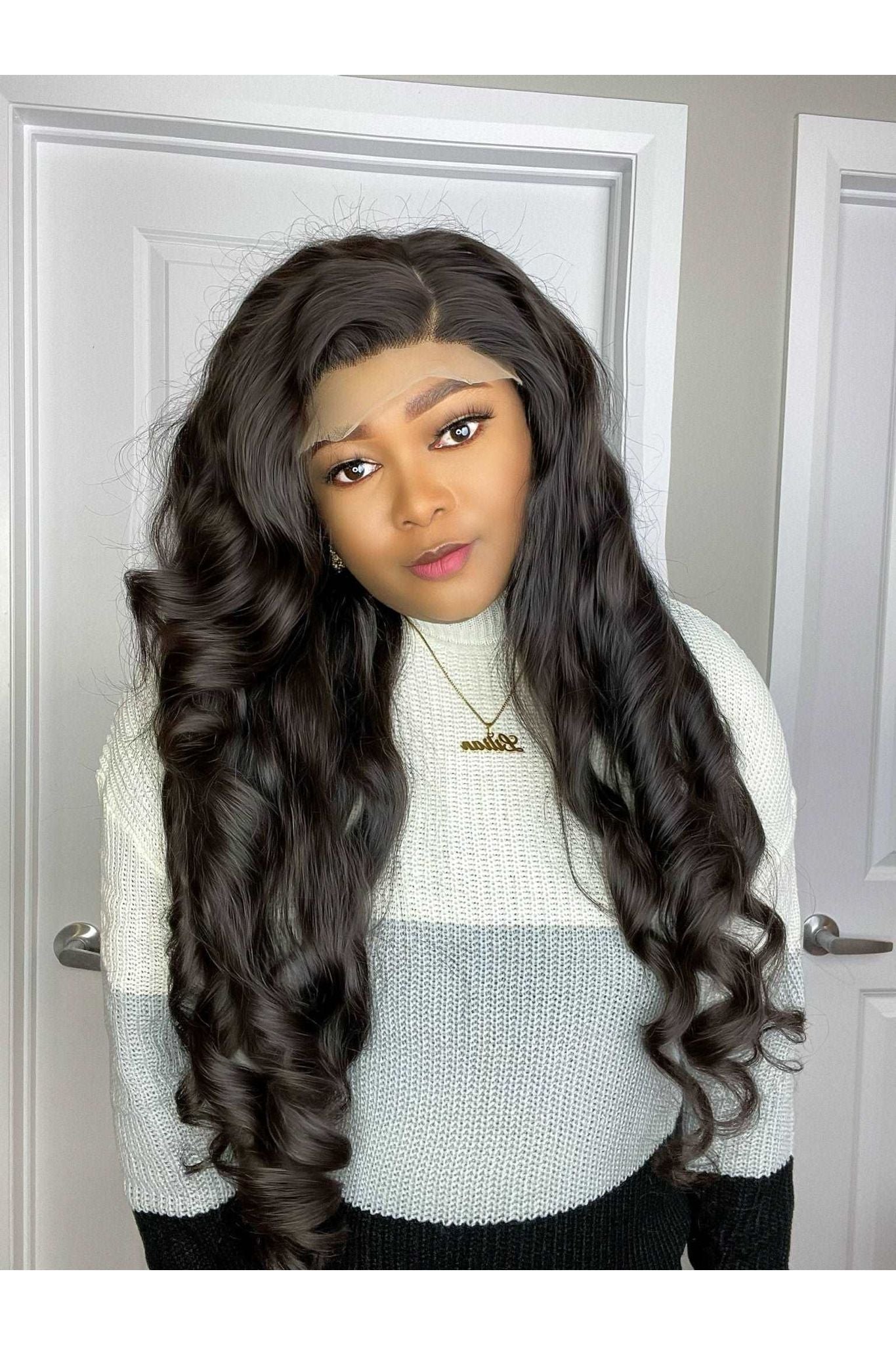 FAB DOUBLE DRAWN RAW CAMBODIAN WAVY LUXURY WIG - Fab Beauty Supplies
