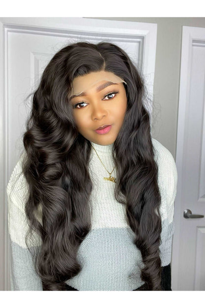 FAB DOUBLE DRAWN RAW CAMBODIAN WAVY LUXURY WIG - Fab Beauty Supplies