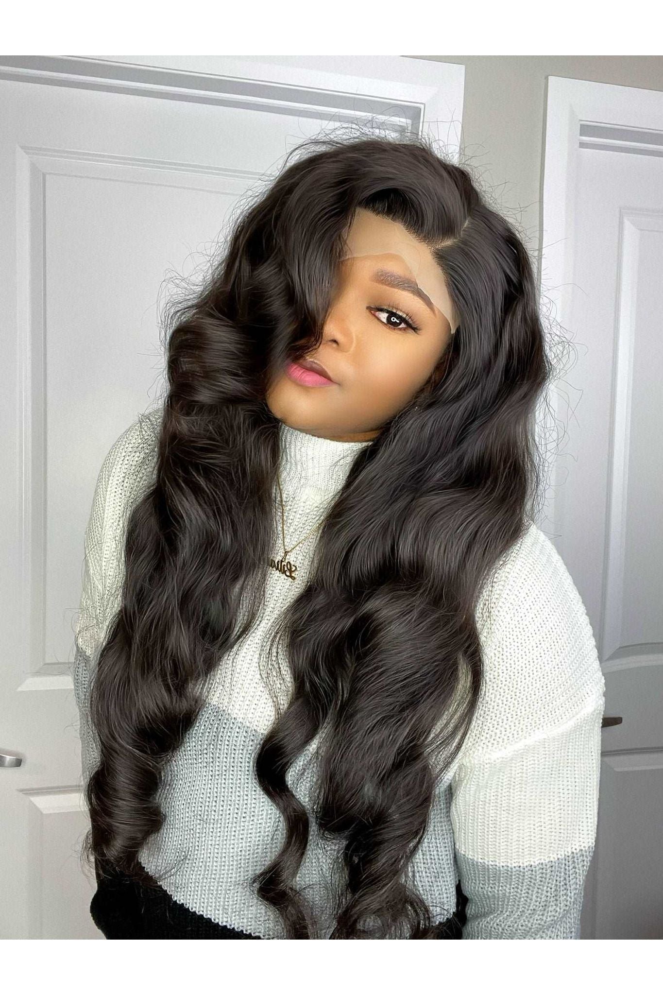 FAB DOUBLE DRAWN RAW CAMBODIAN WAVY LUXURY WIG - Fab Beauty Supplies