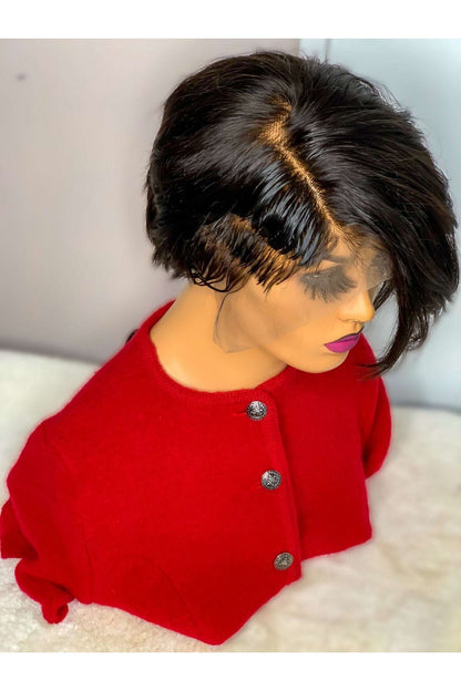 FAB PIXIE SIDE CUT FULL LACE LUXURY WIG - Fab Beauty Supplies