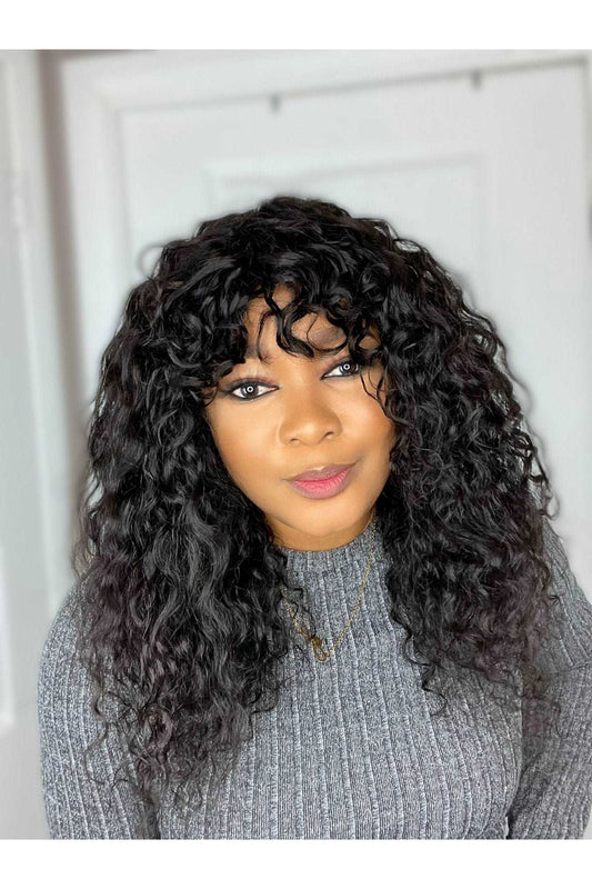 FAB WATER CURLS LUXURY FULL CAP WIG - Fab Beauty Supplies