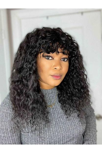 FAB WATER CURLS LUXURY FULL CAP WIG - Fab Beauty Supplies
