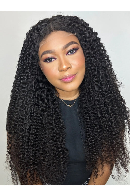FAB MILAN CURLS 4C EDGE GLUELESS HD LACE WIG - Fab Beauty Supplies
