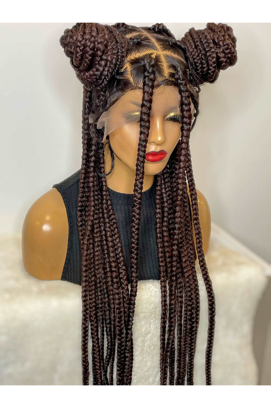 FAB BRAIDED FULL LACE LUXURY WIG - Fab Beauty Supplies