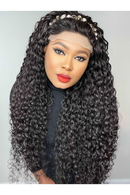 FAB DOUBLE DRAWN RAW BURMESE CURLY LUXURY WIG - Fab Beauty Supplies