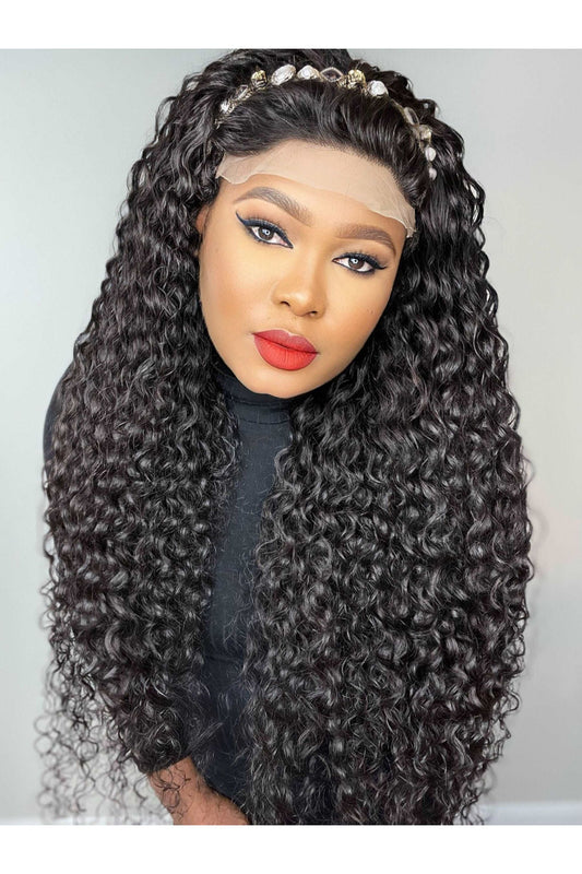 FAB DOUBLE DRAWN RAW BURMESE CURLY LUXURY WIG - Fab Beauty Supplies