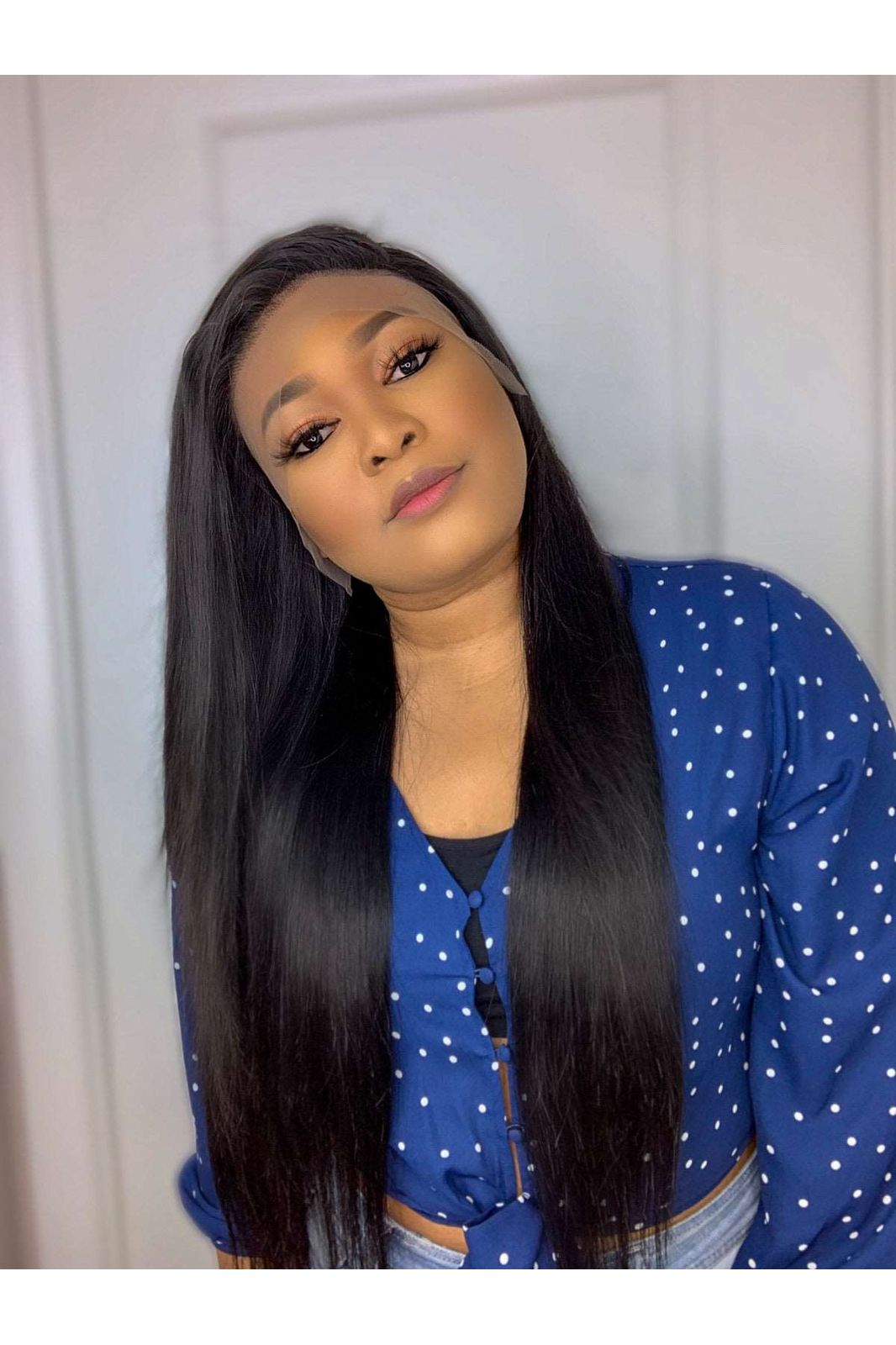 FAB SILKY STRAIGHT LACE FRONTAL LUXURY WIG - Fab Beauty Supplies