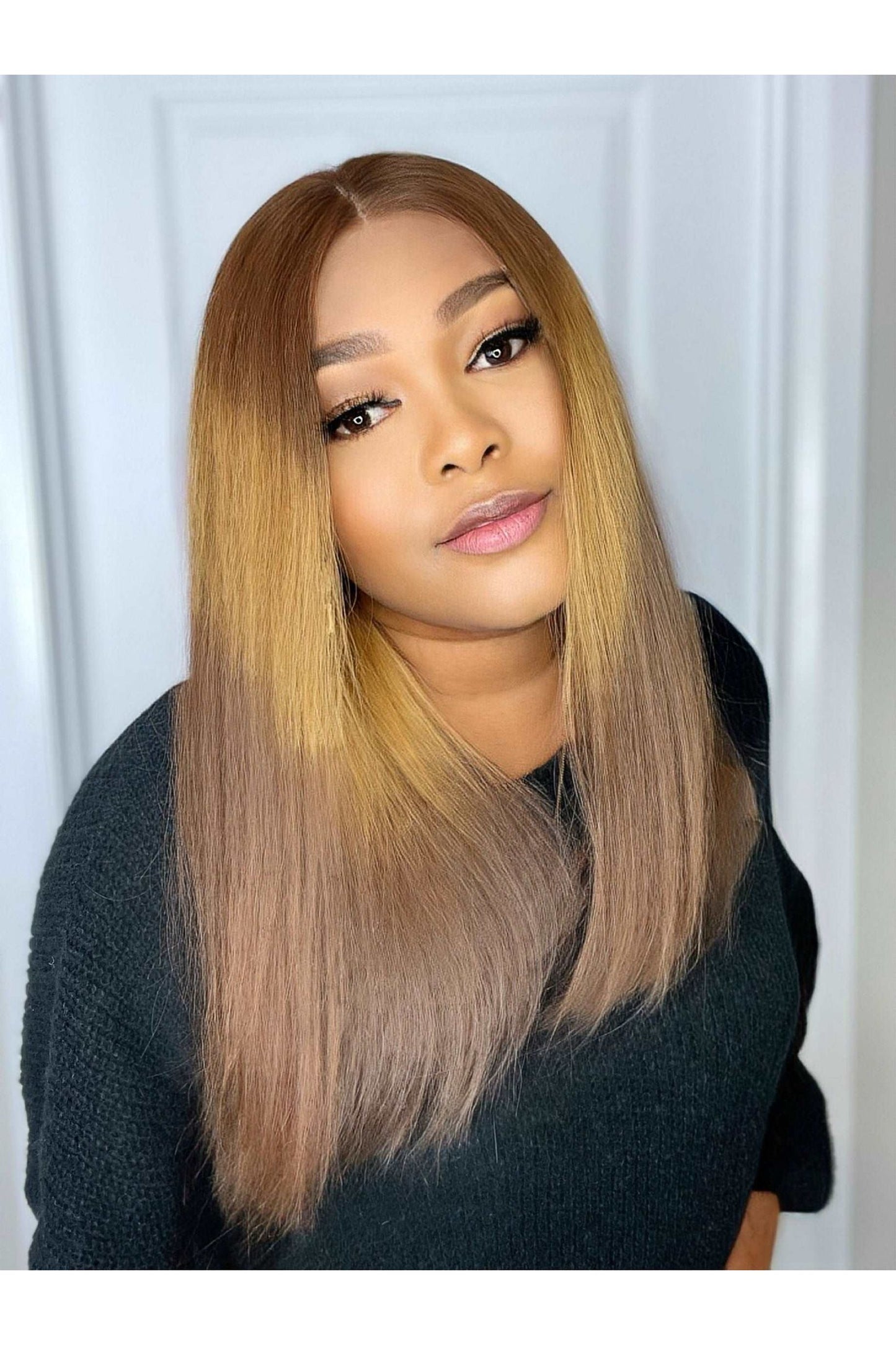 FAB VIETNAMESE LUXURY SUPER DOUBLE DRAWN STRAIGHT WIG (OMBRÉ) - Fab Beauty Supplies