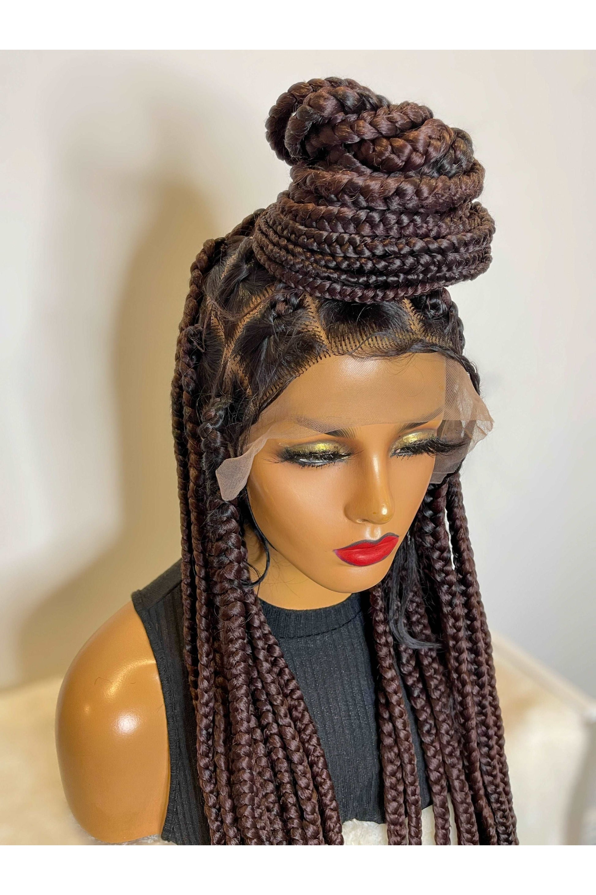 FAB BRAIDED FULL LACE LUXURY WIG - Fab Beauty Supplies