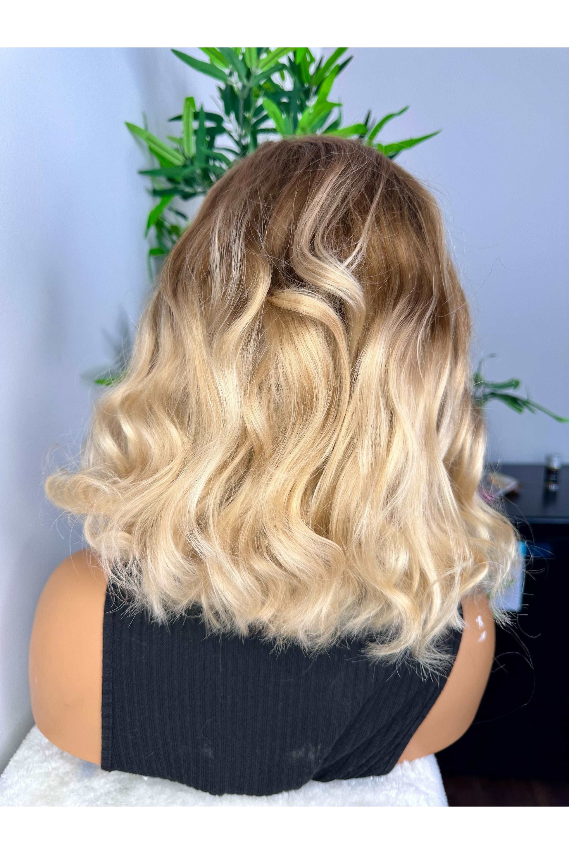 FAB ASH BLONDE BROWN LUXURY LACE FRONTAL BOB WIG - Fab Beauty Supplies