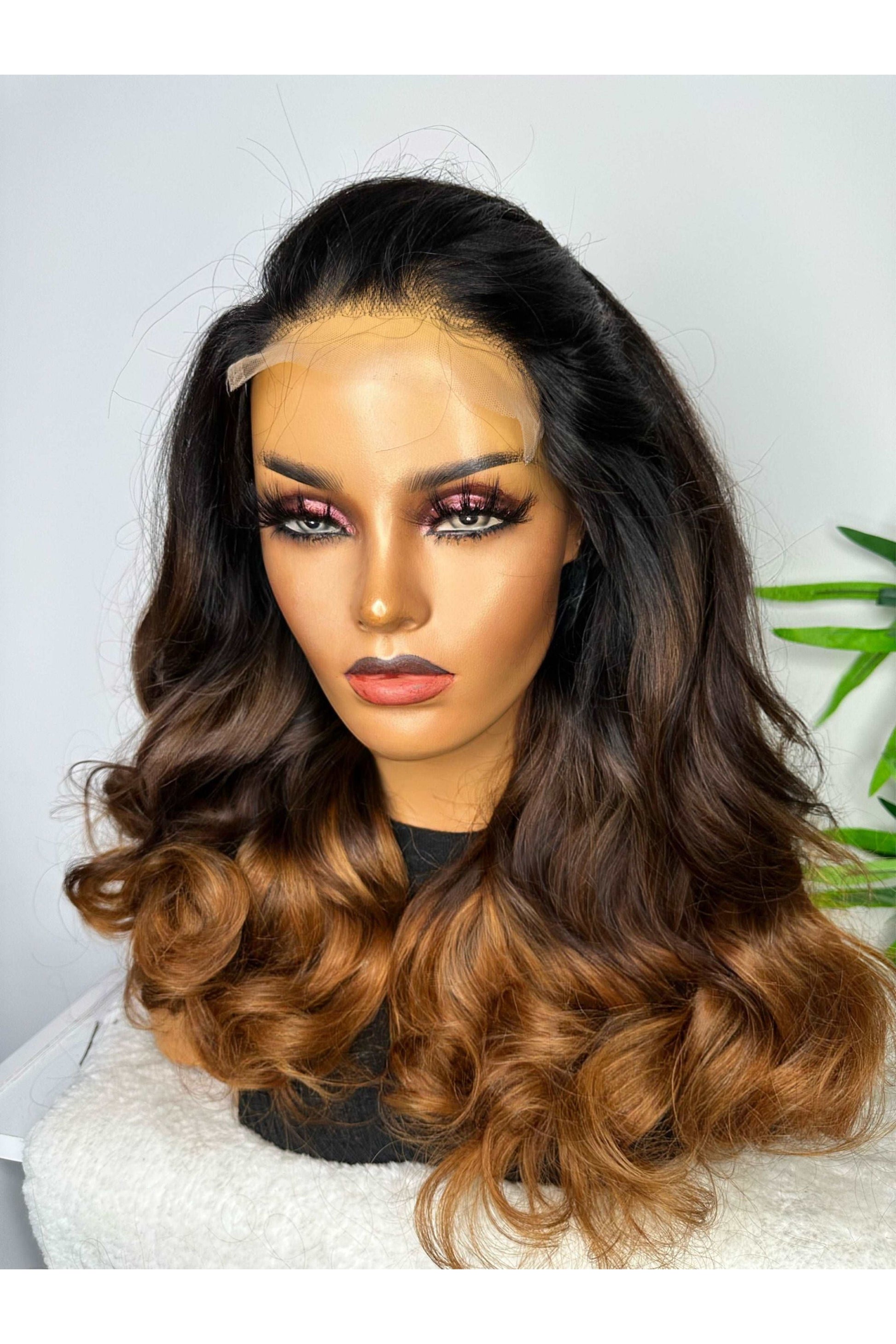 FAB DOUBLE DRAWN BALAYAGE LACE CLOSURE WIG - Fab Beauty Supplies
