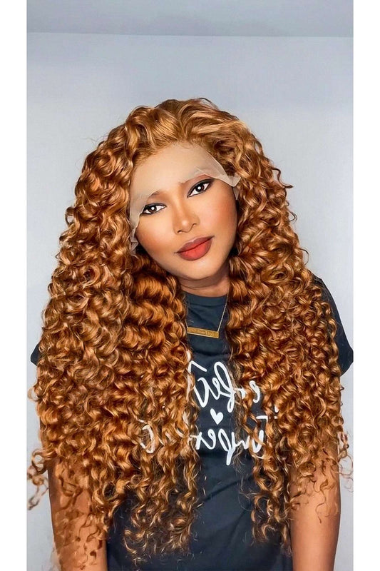 FAB BLONDE DEEP WAVE LUXURY LACE WIG - Fab Beauty Supplies