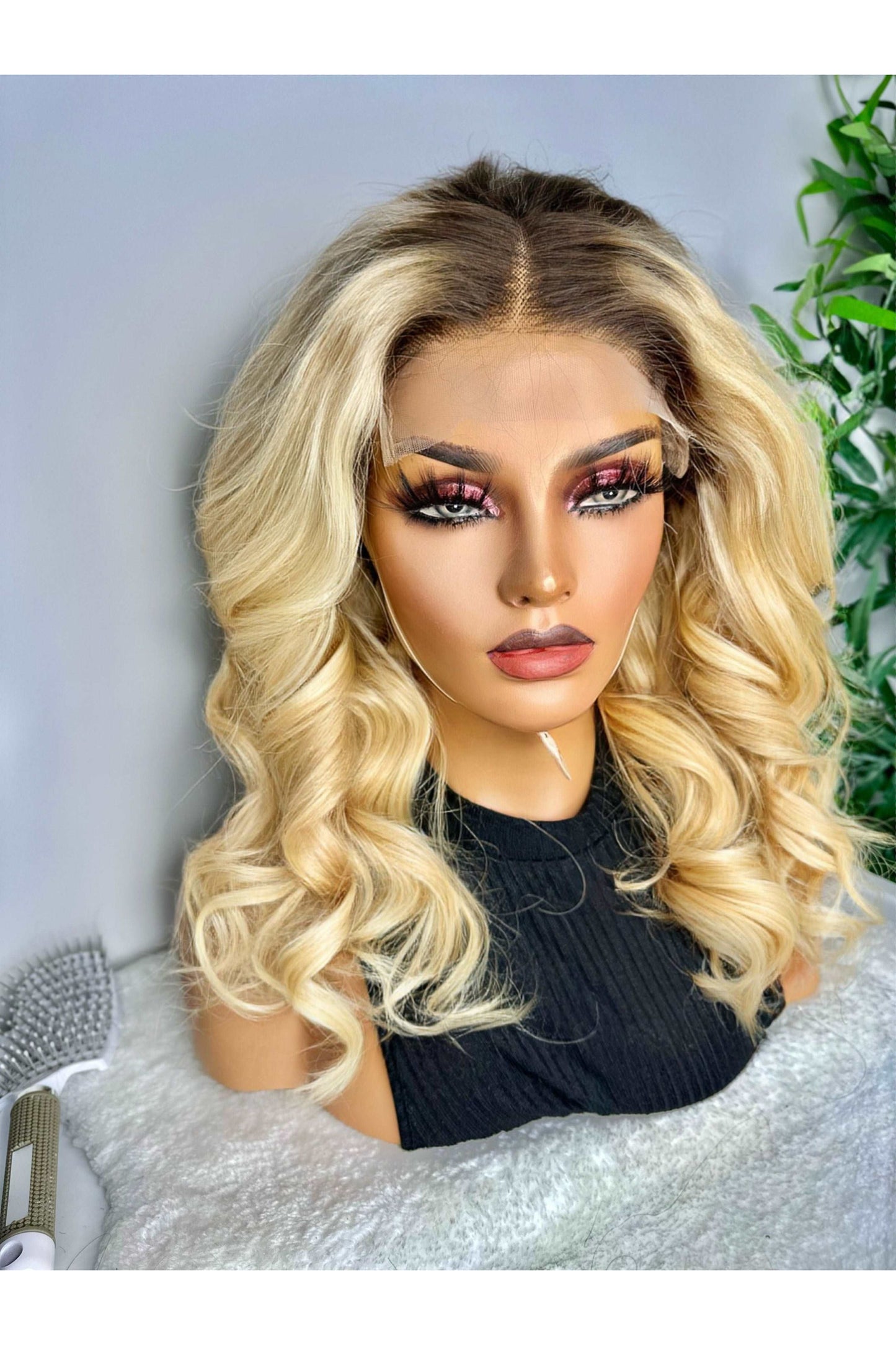 FAB BEIGE BLONDE LUXURY LACE WIG - Fab Beauty Supplies