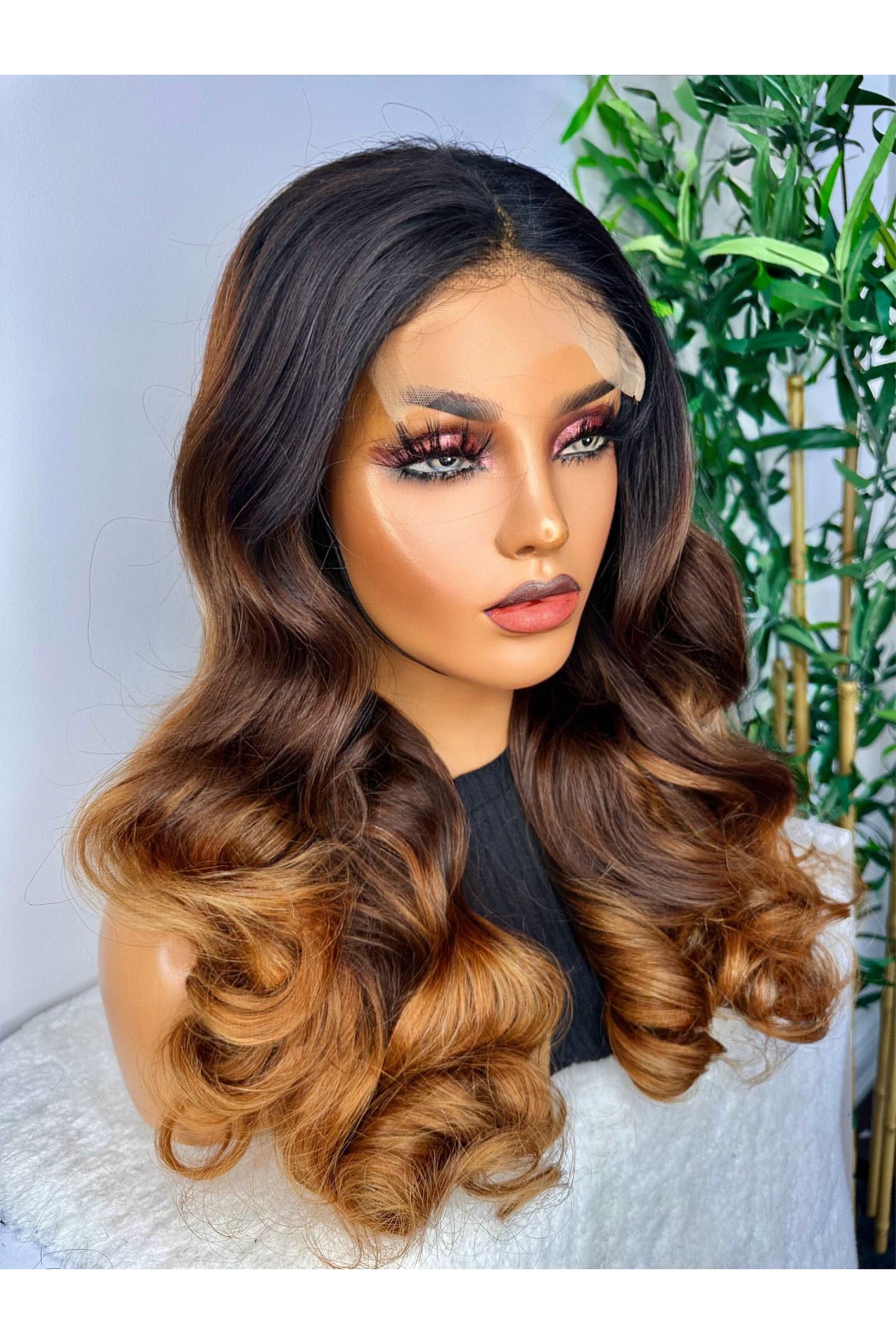 FAB DOUBLE DRAWN 3-TONE HONEY BLONDE LUXURY LACE WIG - Fab Beauty Supplies