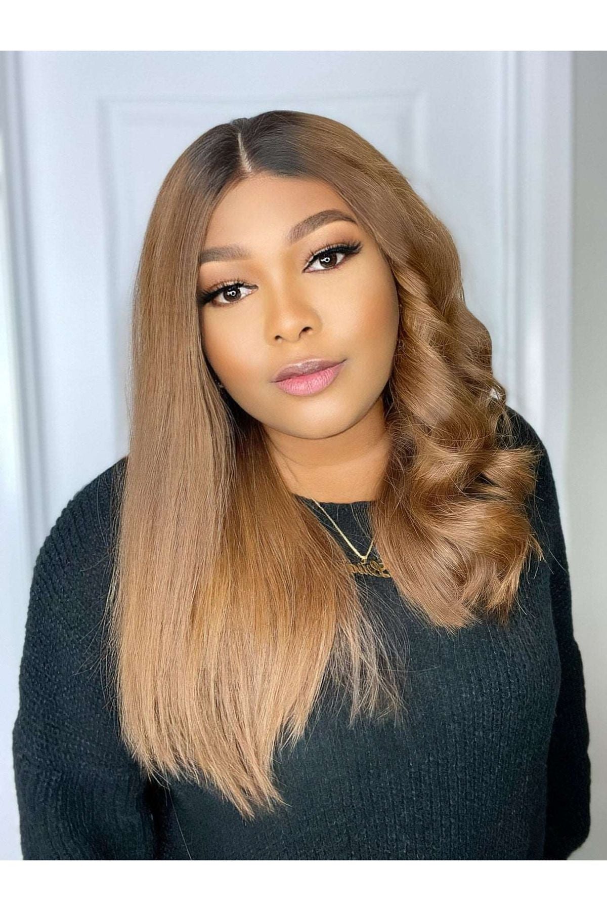 FAB VIETNAMESE LUXURY SUPER DOUBLE DRAWN STRAIGHT WIG (HONEY BROWN) - Fab Beauty Supplies
