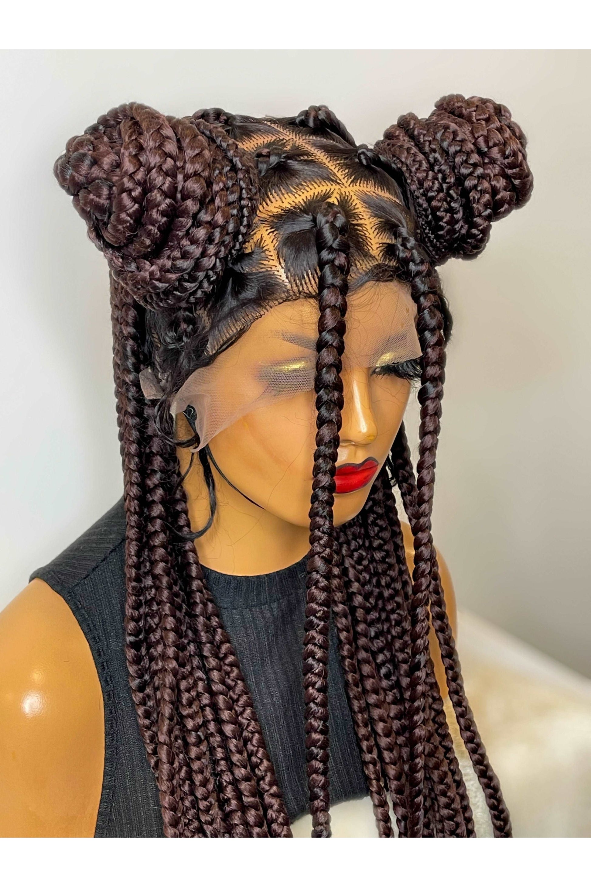 FAB BRAIDED FULL LACE LUXURY WIG - Fab Beauty Supplies