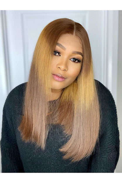 FAB VIETNAMESE LUXURY SUPER DOUBLE DRAWN STRAIGHT WIG (OMBRÉ) - Fab Beauty Supplies