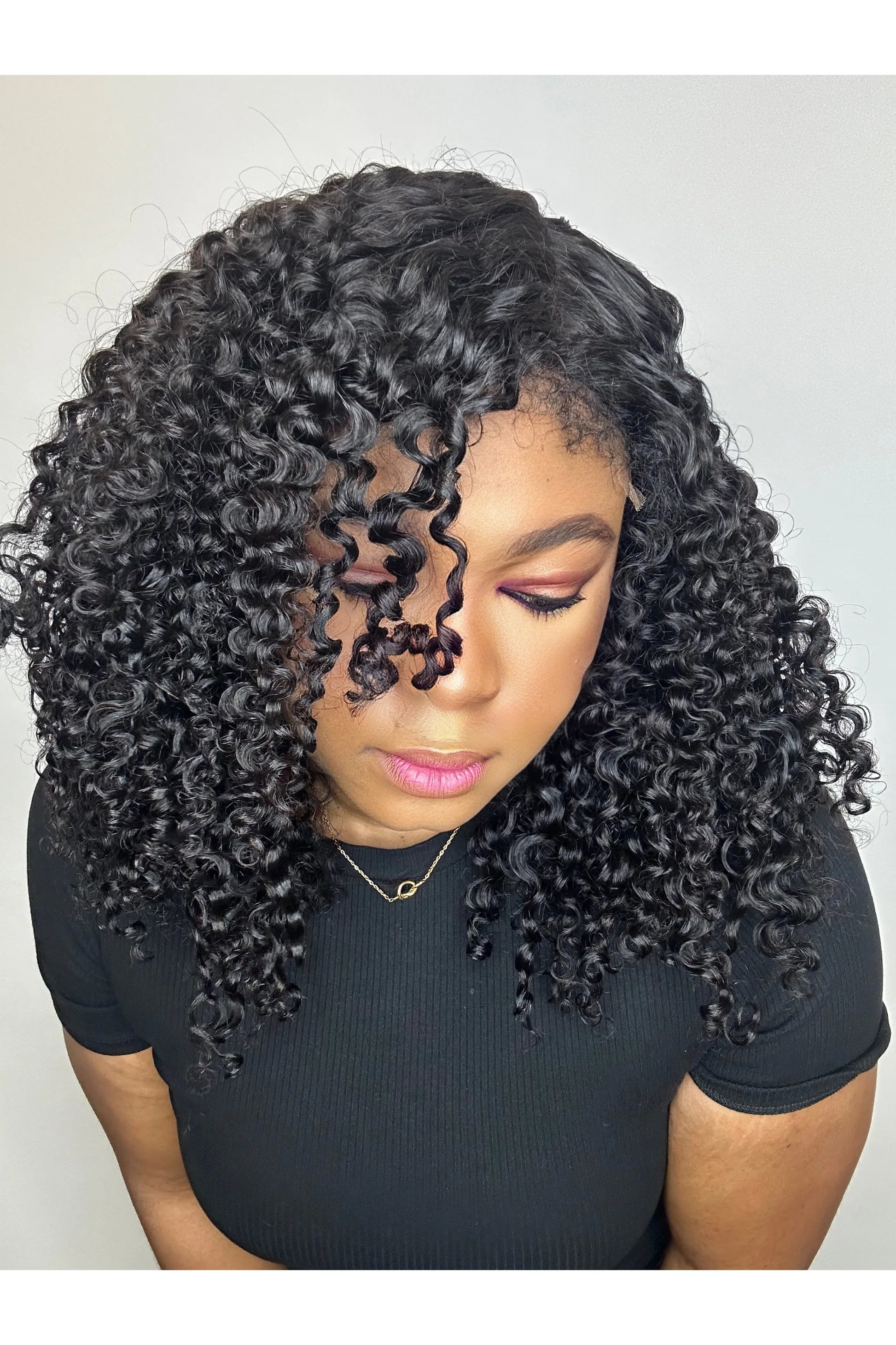 FAB KINKY COILS EDGE GLUELESS HD LACE WIG - Fab Beauty Supplies