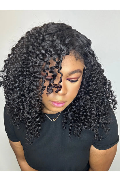 FAB KINKY COILS EDGE GLUELESS HD LACE WIG - Fab Beauty Supplies