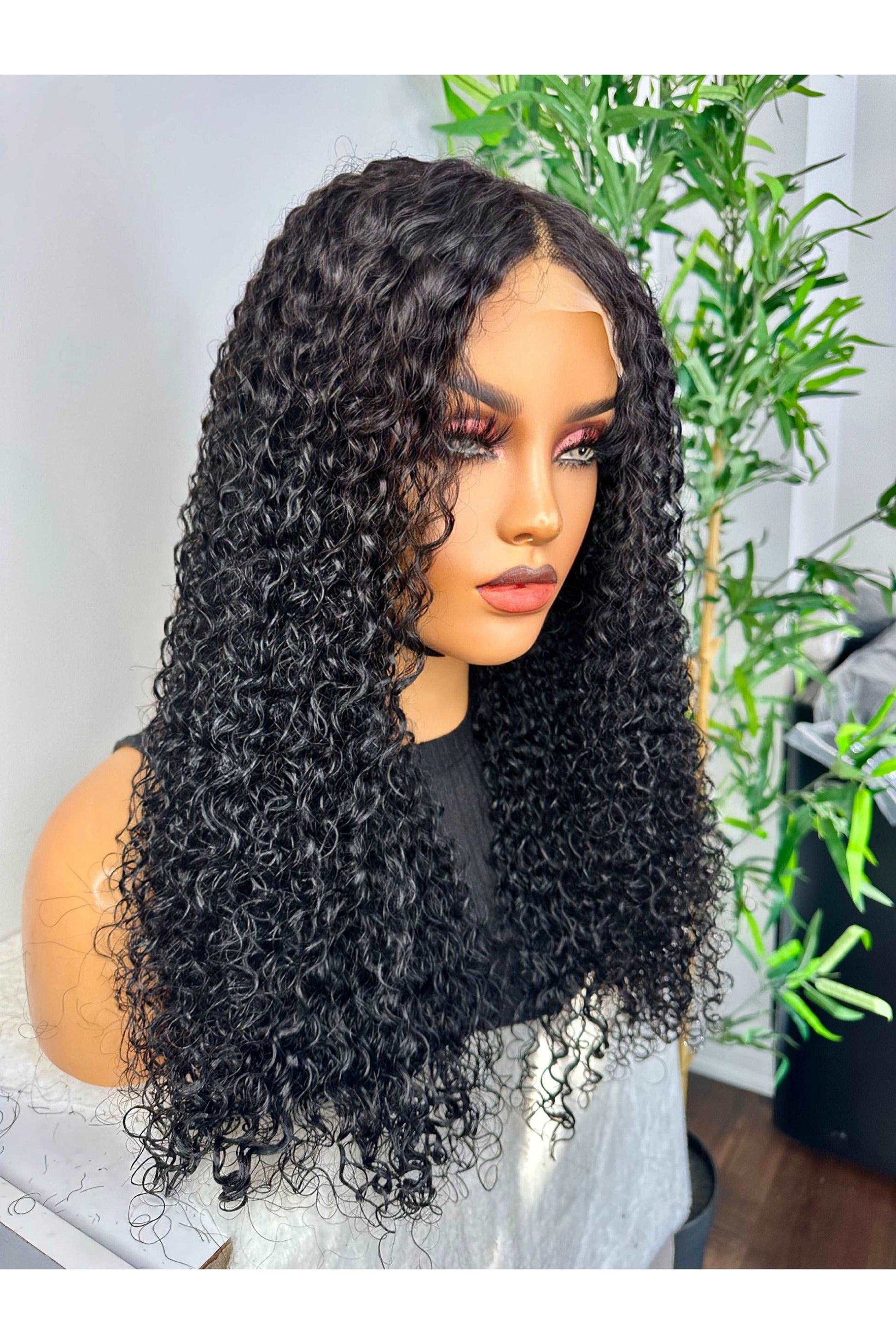 FAB DOUBLE DRAWN CUSTOM COILS LUXURY LACE WIG - Fab Beauty Supplies