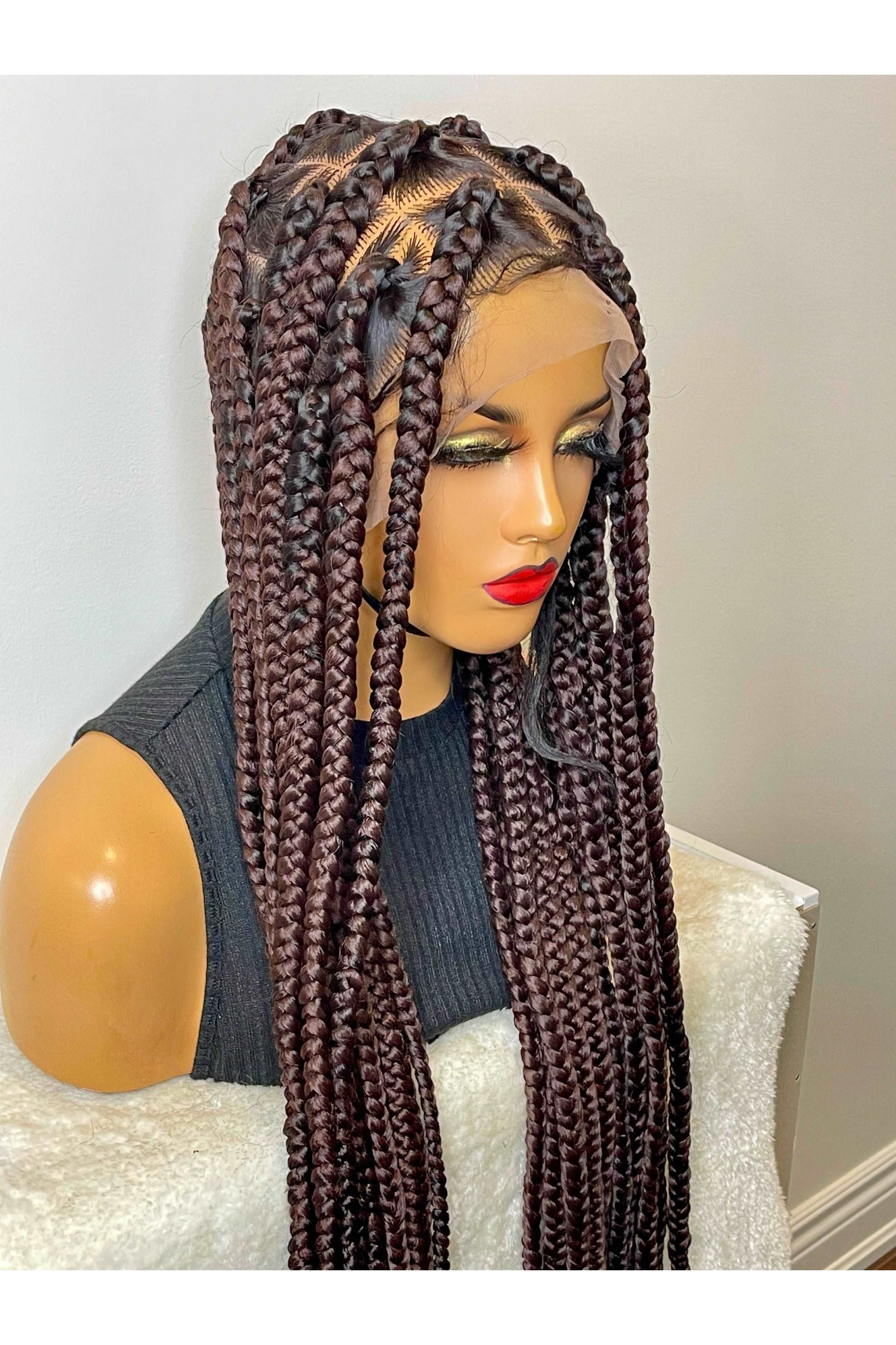 FAB BRAIDED FULL LACE LUXURY WIG - Fab Beauty Supplies