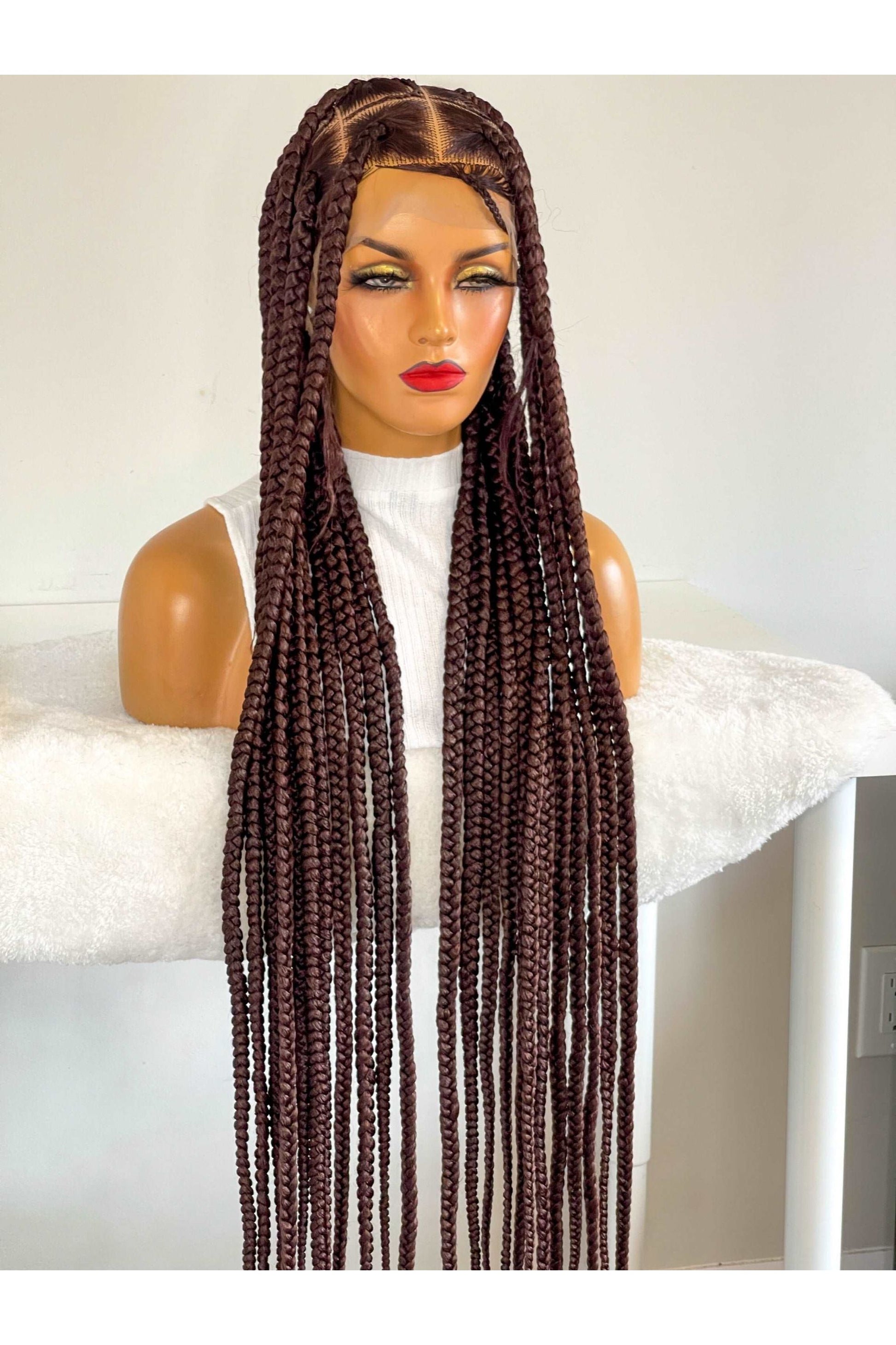 FAB BRAIDED FULL LACE LUXURY WIG - Fab Beauty Supplies