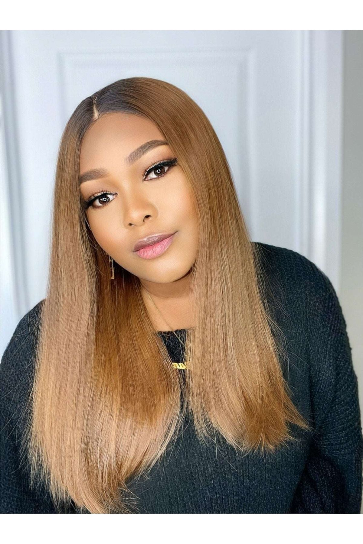 FAB VIETNAMESE LUXURY SUPER DOUBLE DRAWN STRAIGHT WIG (HONEY BROWN) - Fab Beauty Supplies