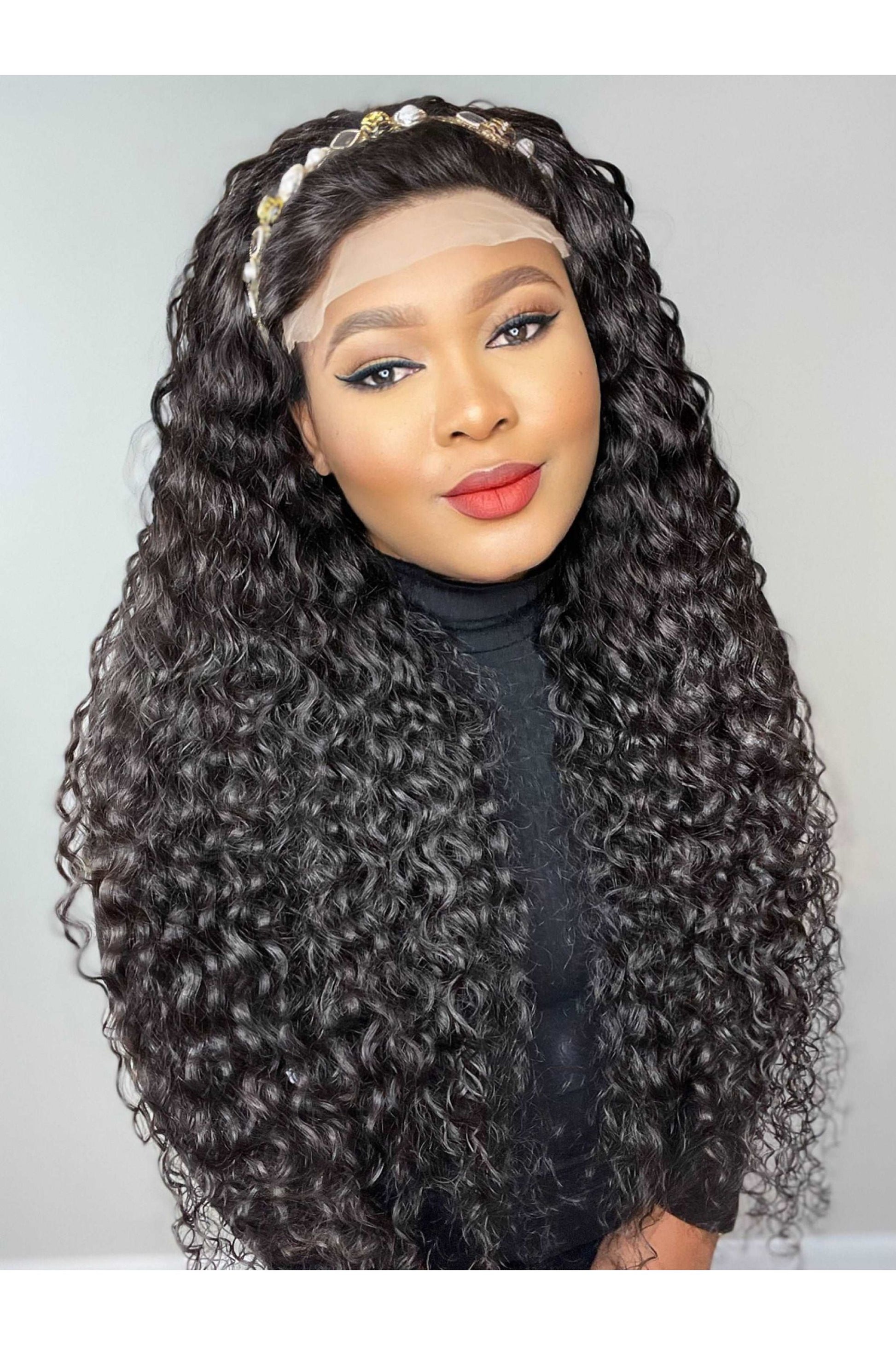 FAB DOUBLE DRAWN RAW BURMESE CURLY LUXURY WIG - Fab Beauty Supplies
