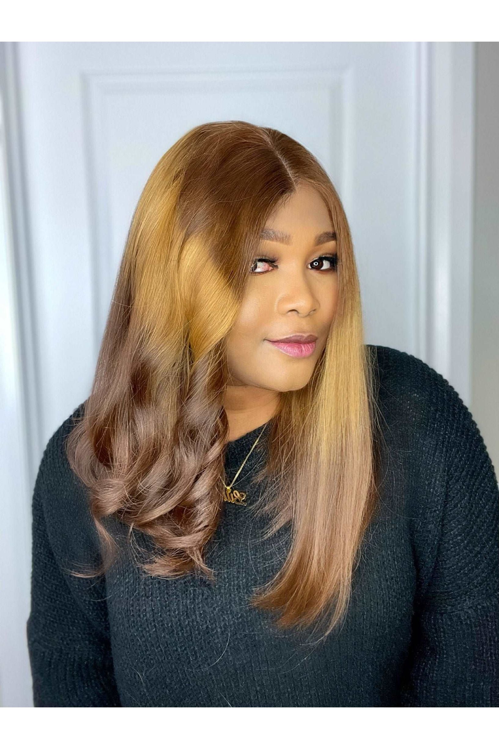 FAB VIETNAMESE LUXURY SUPER DOUBLE DRAWN STRAIGHT WIG (OMBRÉ) - Fab Beauty Supplies