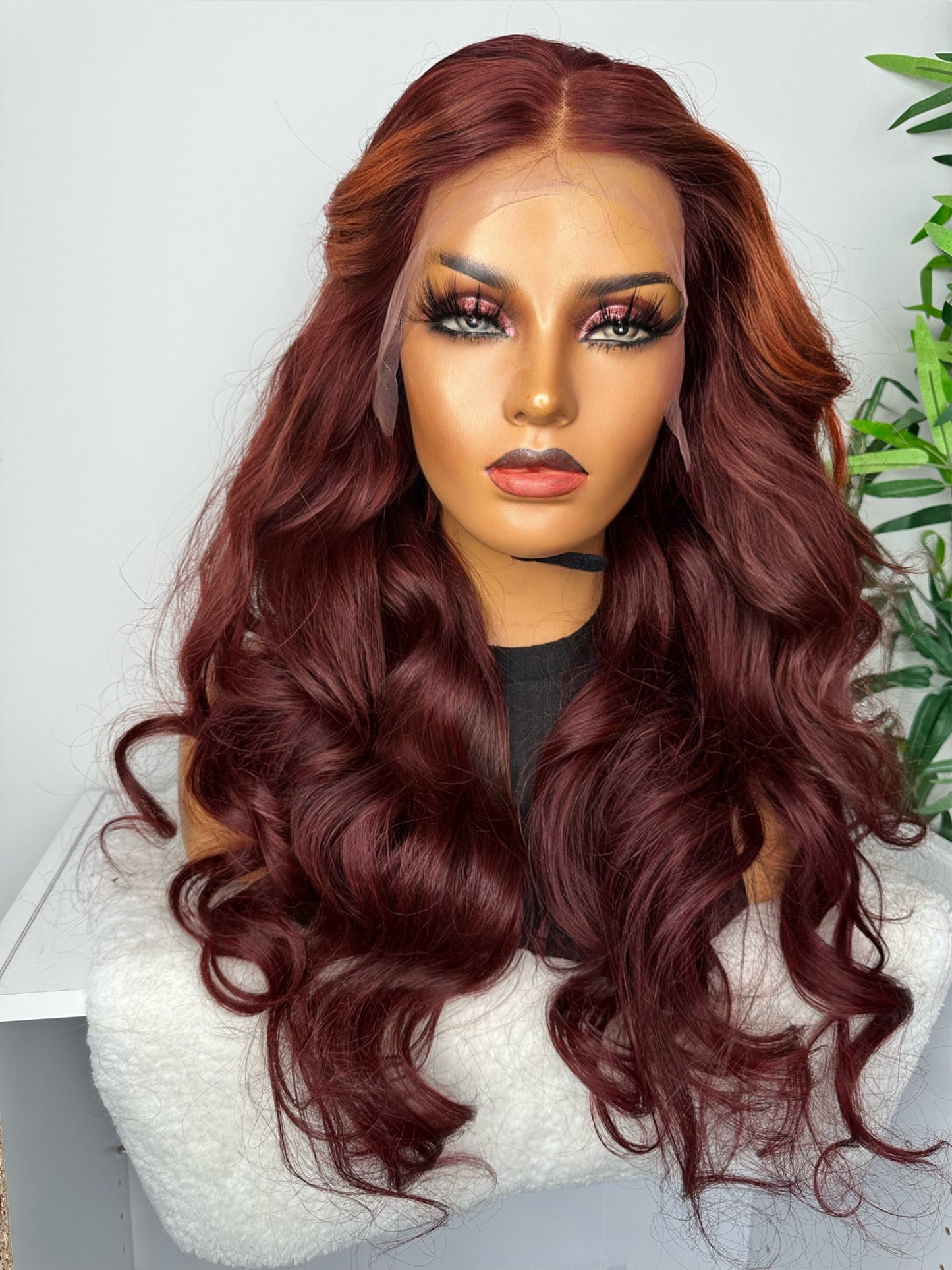 FAB GINGER COPPER LACE FRONTAL LUXURY WIG