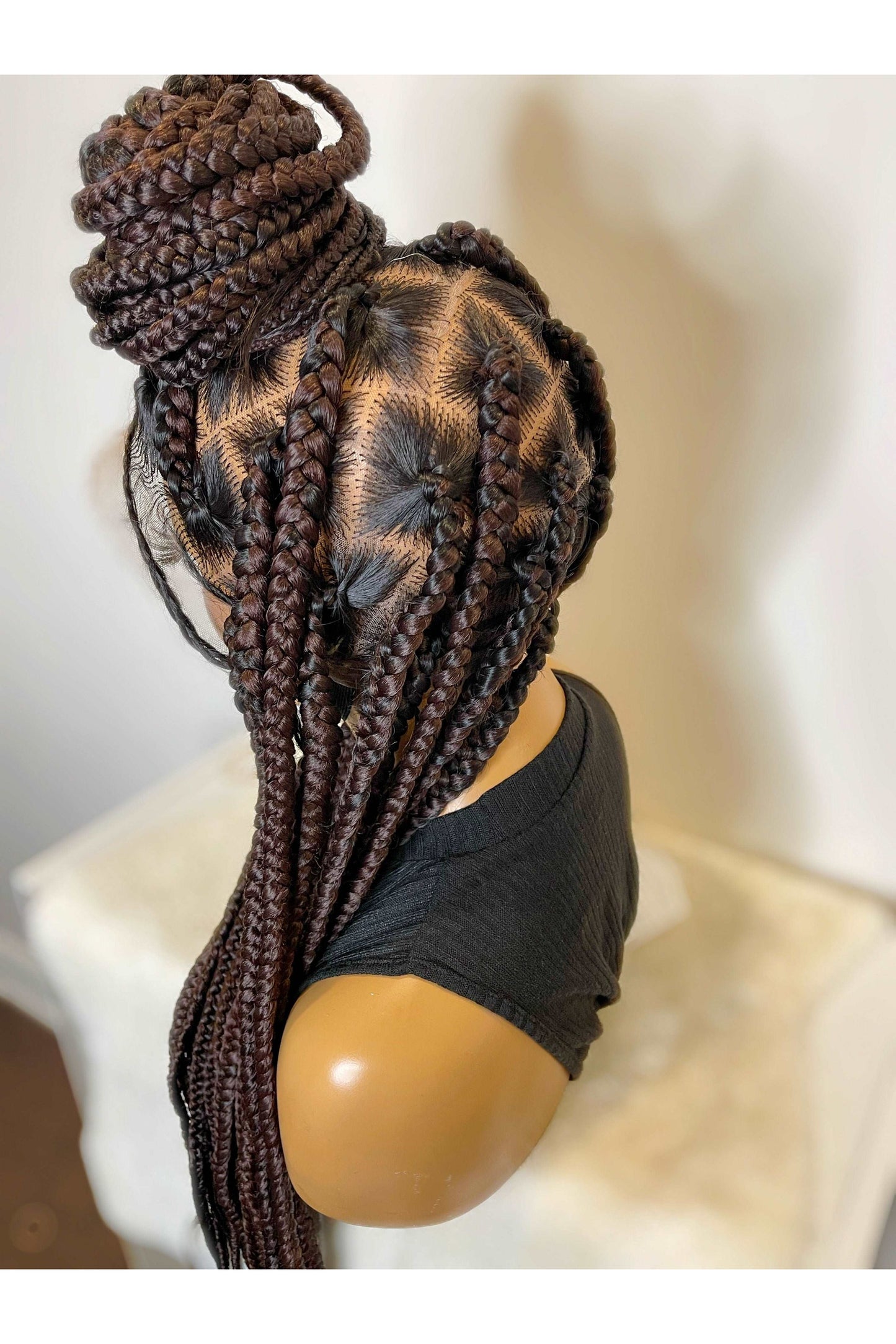 FAB BRAIDED FULL LACE LUXURY WIG - Fab Beauty Supplies