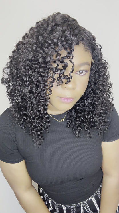 FAB KINKY COILS EDGE GLUELESS HD LACE WIG