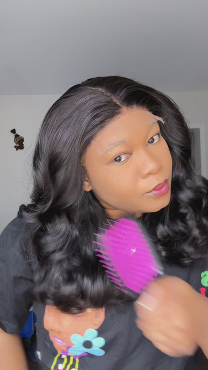 FAB DD SIGNATURE BOUNCY GLUELESS HD LACE WIG