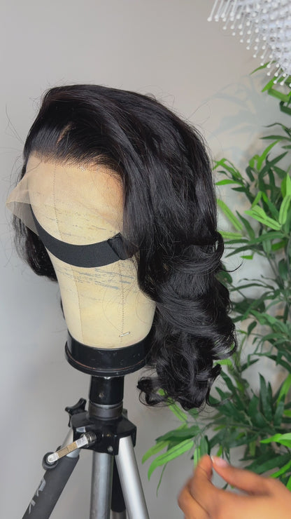 FAB DOUBLE DRAWN CLASSIC WAVE LUXURY LACE FRONTAL WIG