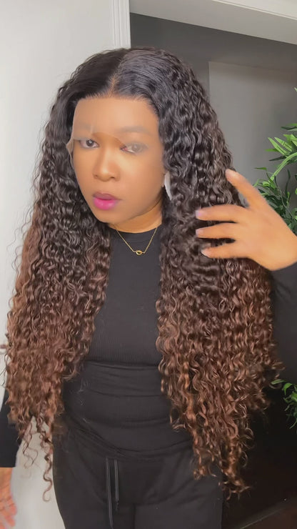 SOUTH EAST RAW CURLY LACE FRONTAL LUXURY WIG