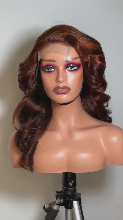 MAHOGANY LUXURY WAVY WIG