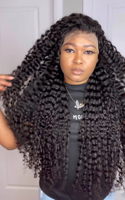 FAB EXOTIC DEEP WAVE LACE FRONTAL LUXURY WIG