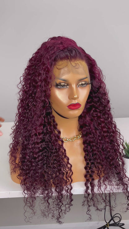 FAB RUBY CURLY LACE FRONTAL LUXURY WIG