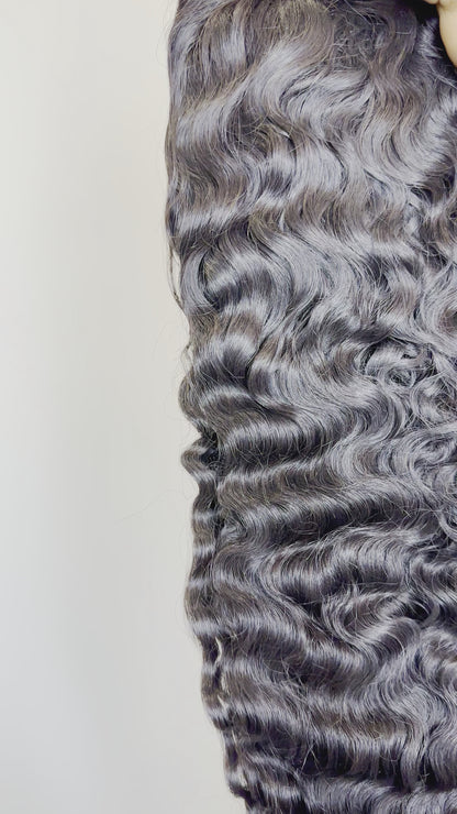 FAB DOUBLE DRAWN RAW BURMESE CURLY LUXURY WIG