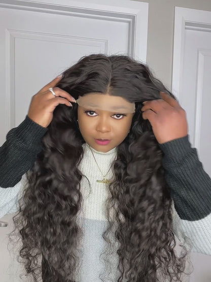 FAB DOUBLE DRAWN RAW OCEAN WAVY LUXURY WIG