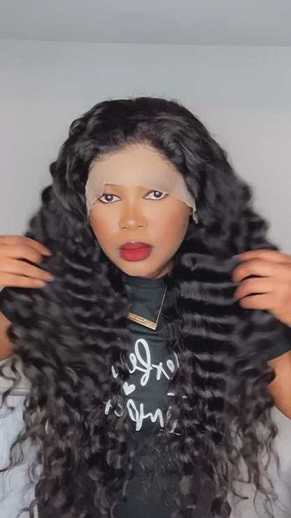 FAB LOOSE DEEP WAVE LACE FRONTAL LUXURY WIG