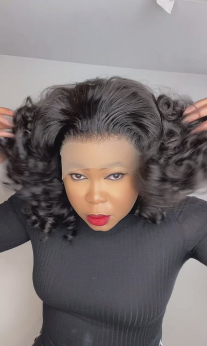 FAB LUSH BOUNCY DOUBLE DRAWN LUXURY WIG